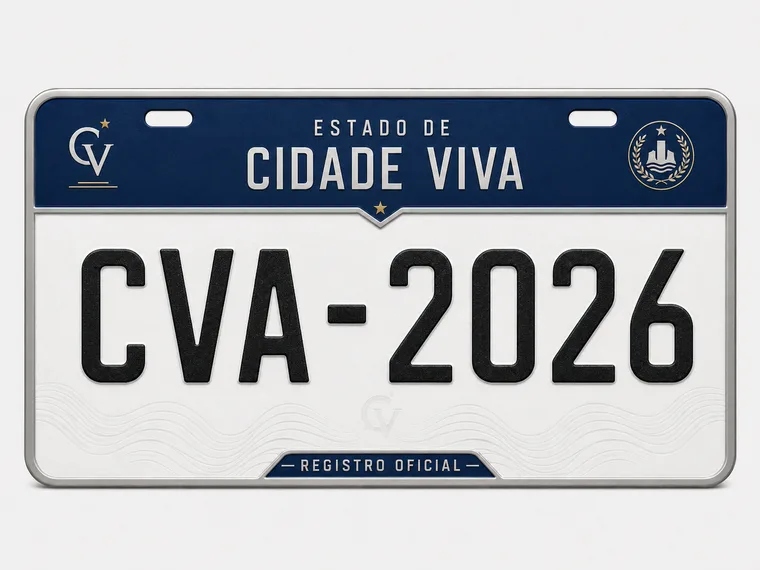 Placa de carro