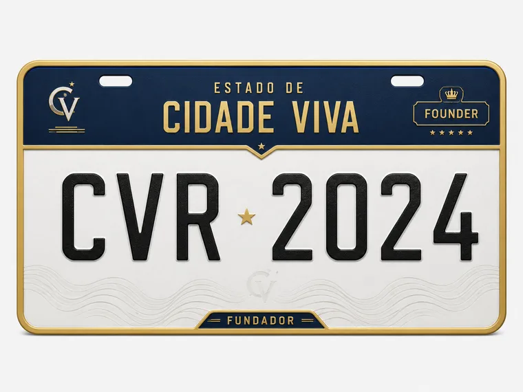 Placa Fundador